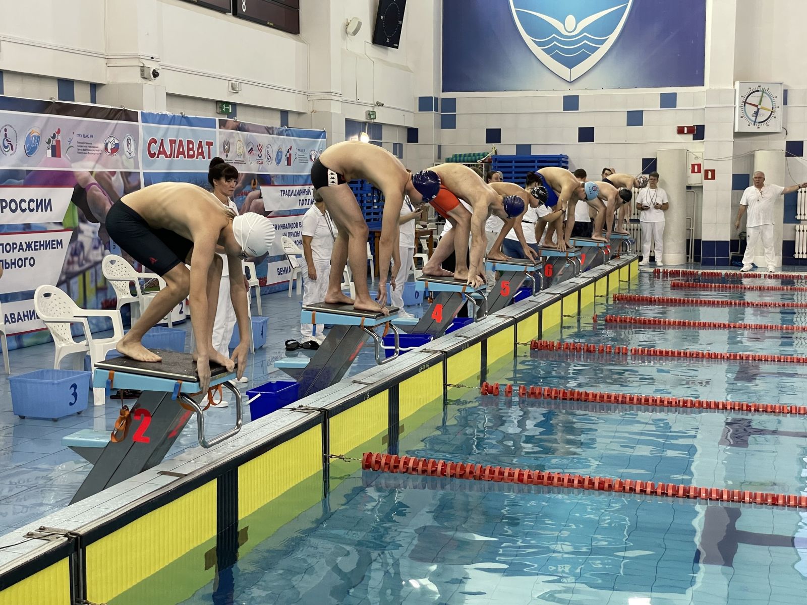        В Салавате завершился первый этап Кубка России по плаванию среди спортсменов с поражением ОДА      
