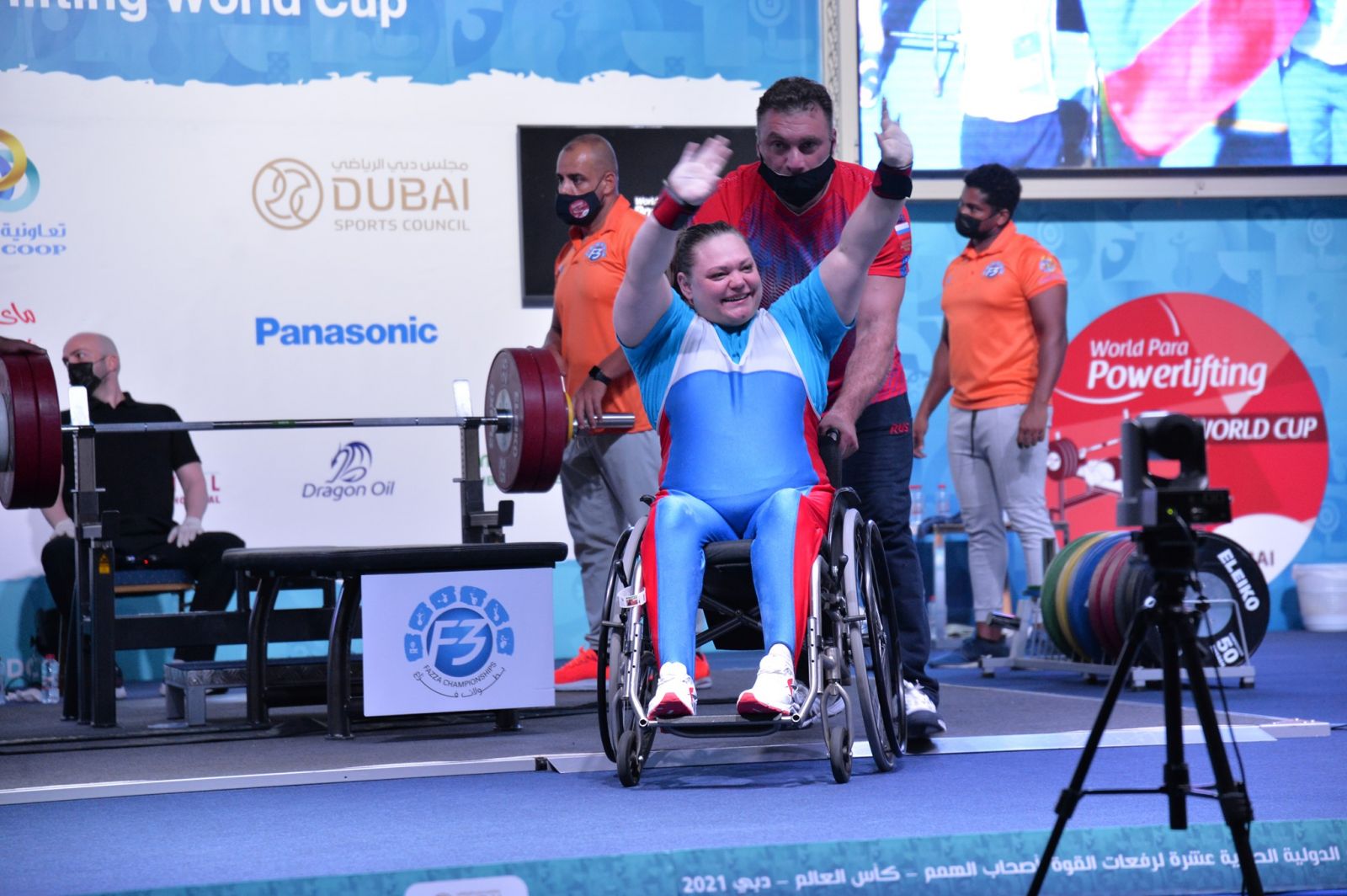 3 золотые, 3 серебряные и 4 бронзовые медали завоевала сборная России на Кубке мира по пауэрлифтингу МПК в Дубае