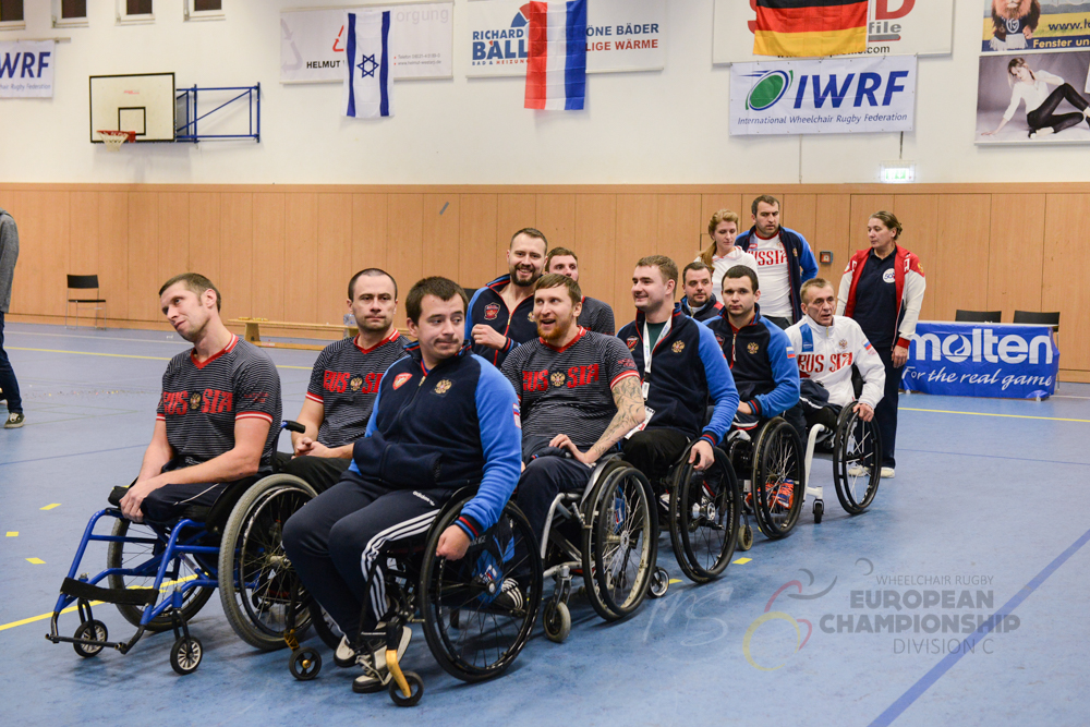 Сборная России по регби на колясках стала серебряным призером чемпионата Европы в группе С и вышла в группу В