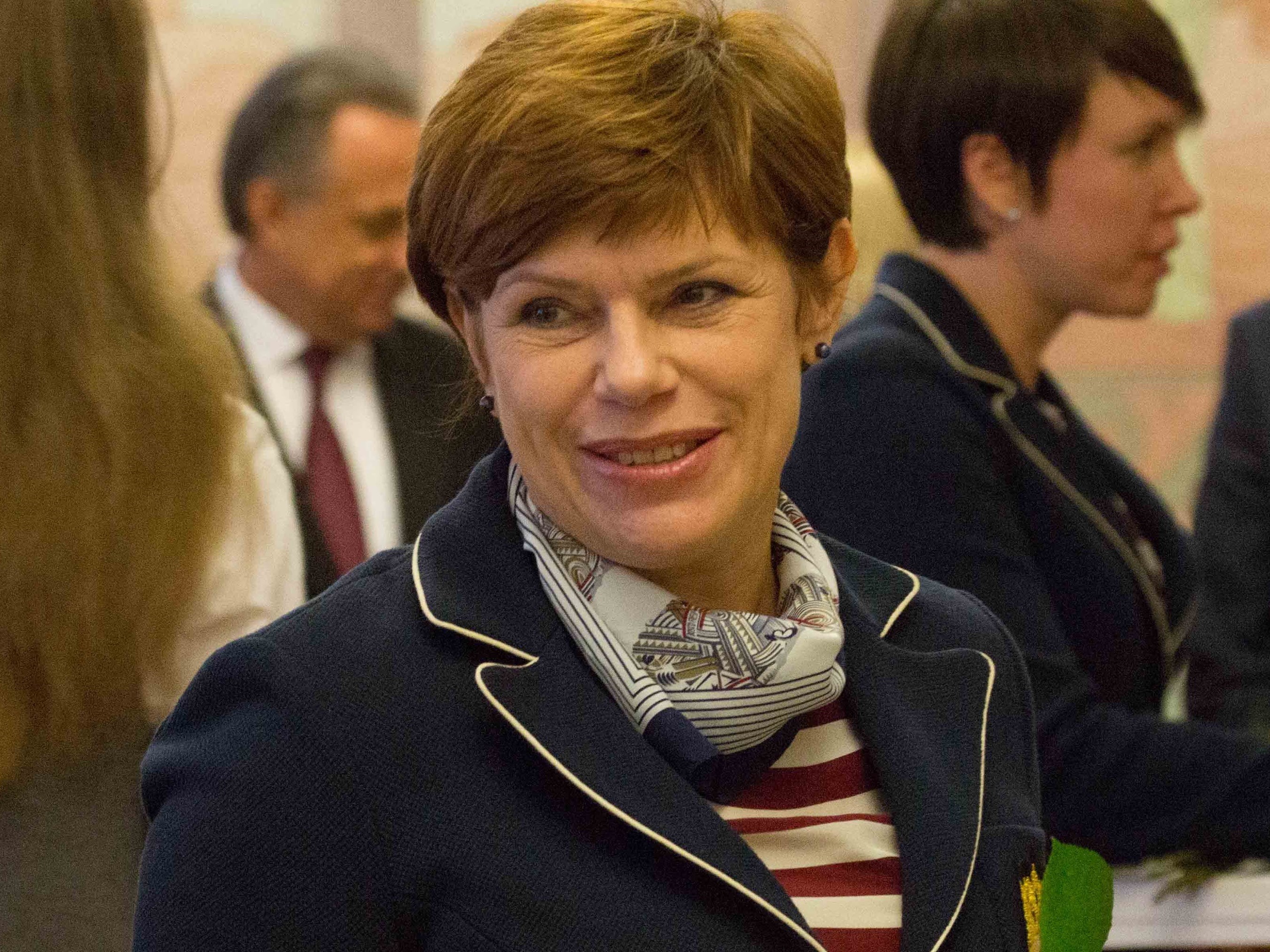 Поздравление Президента Федерации Л.Н. Селезнева  старшему тренеру сборной команды России по фехтованию на колясках, Заслуженному тренеру России Е.Б. Белкиной в связи с днем рождения