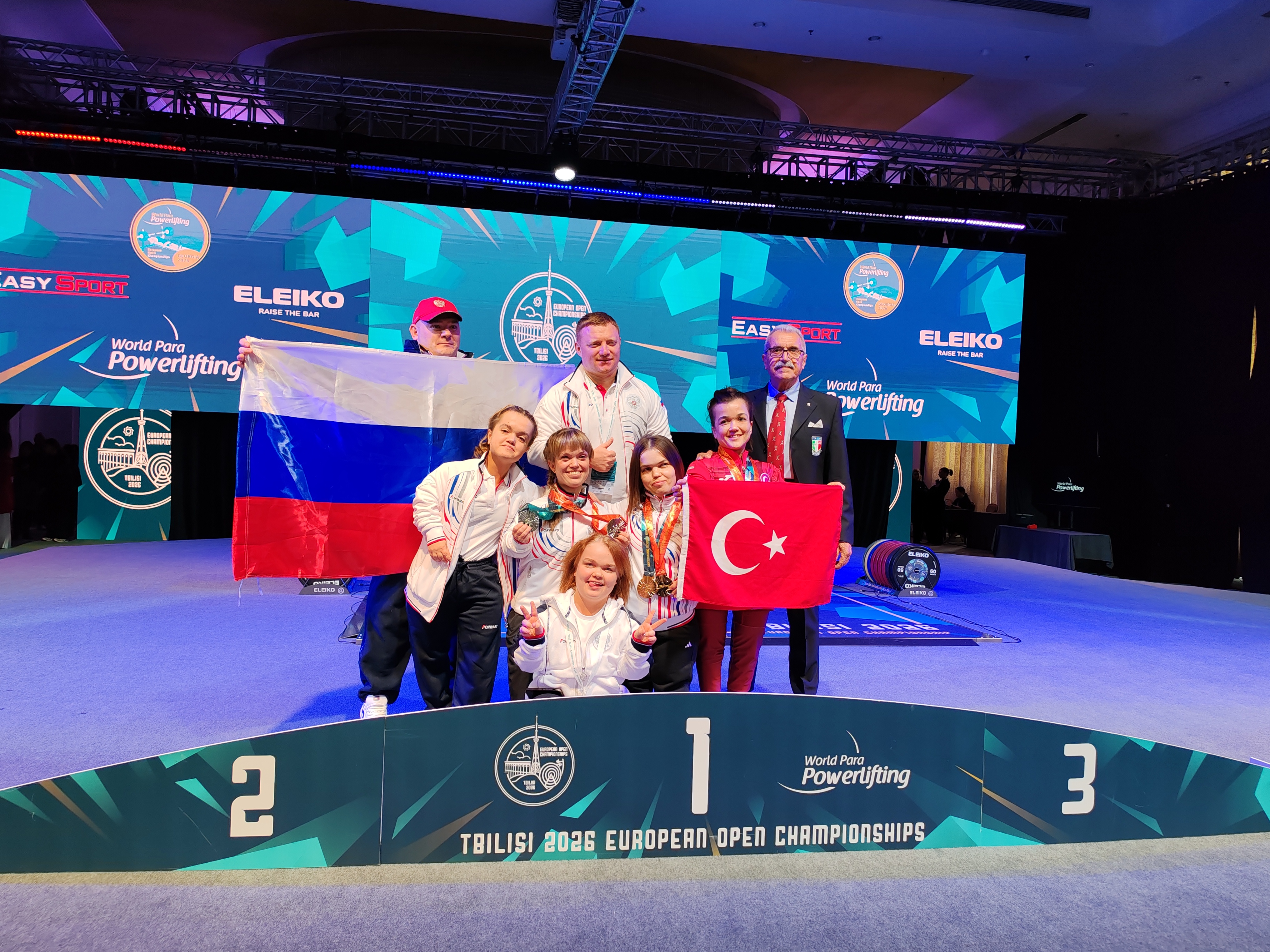 Определены победители и призеры чемпионата Европы по пауэрлифтингу спорта лиц с поражением ОДА 