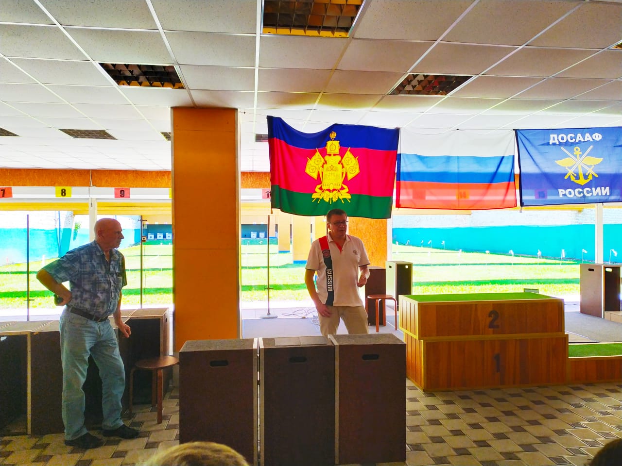 А.А. Строкин в г. Краснодаре принял участие в просмотре Кубка и первенства России по пулевой стрельбе спорта лиц с ПОДА, а также провел встречу с участниками соревнований