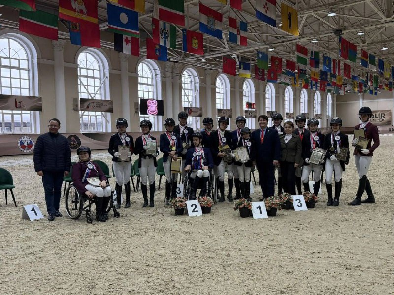 В Московской области завершился Кубок России по конному спорту среди спортсменов с поражением опорно-двигательного аппарата