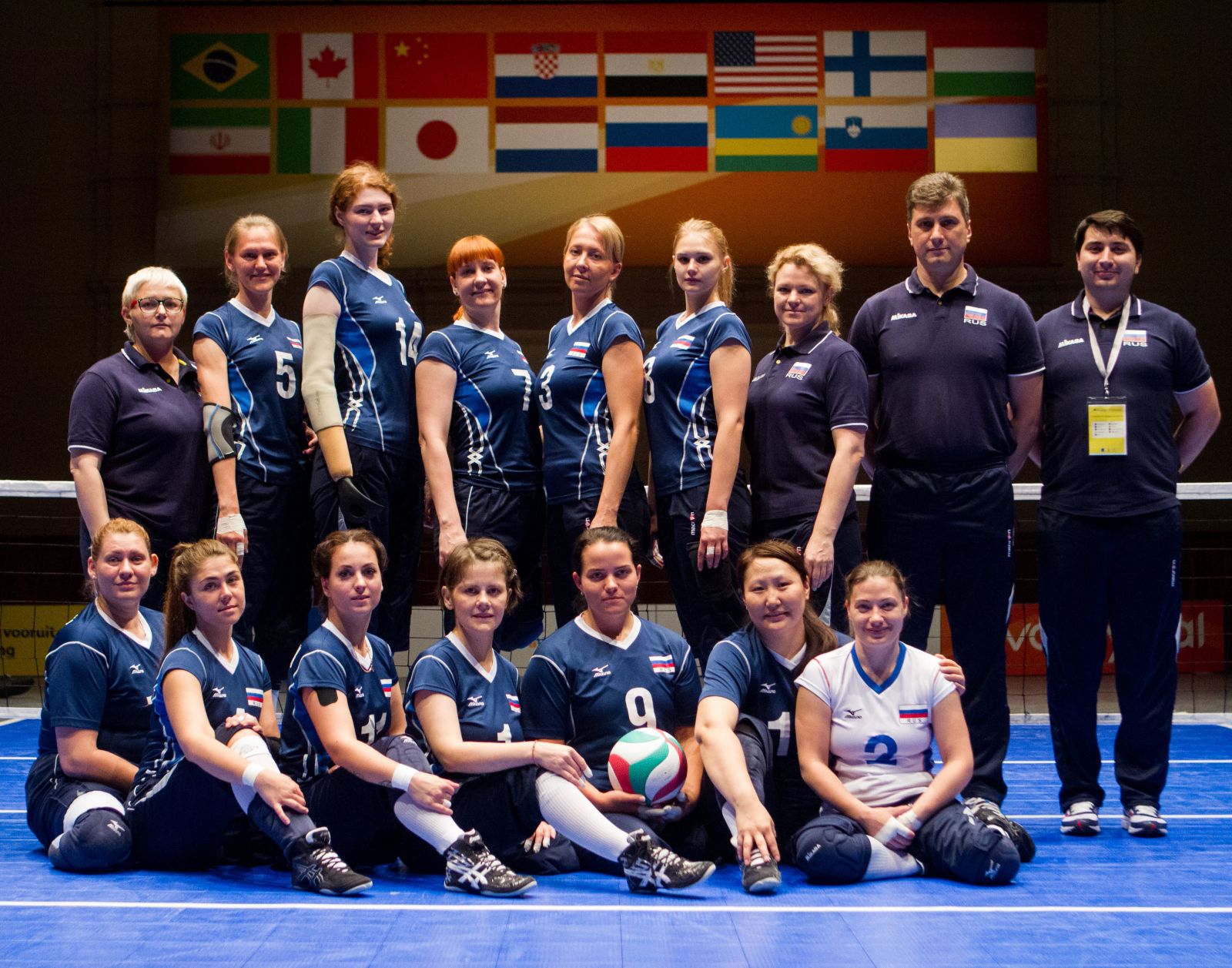 Женская сборная команда России по волейболу сидя примет участие в международных соревнованиях в Венгрии