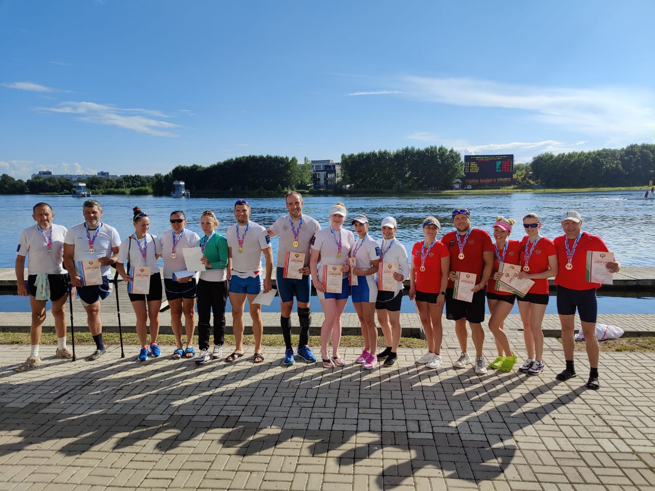 В Казани завершился чемпионат России по академической гребле спорта лиц с ПОДА