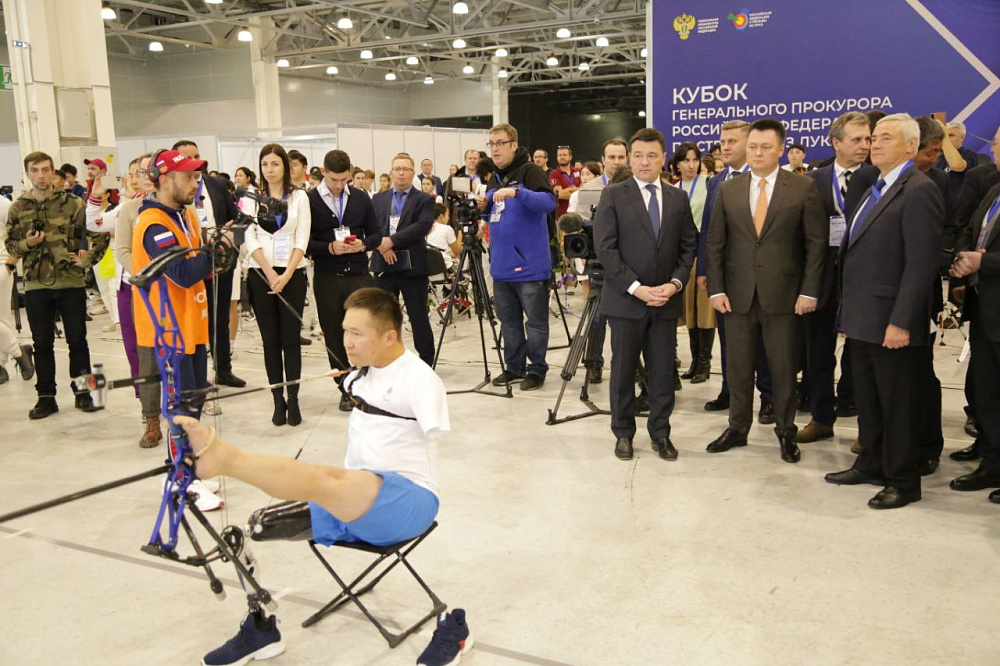        П.А. Рожков принял участие в церемонии открытия Кубка Генерального прокурора Российской Федерации по стрельбе из лука      