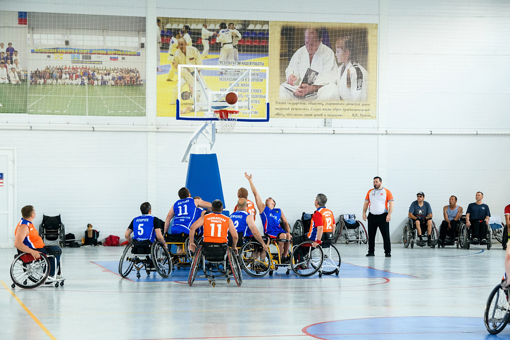        Команда Донецкой Народной Республики стала победителем Всероссийских соревнований по баскетболу на колясках        