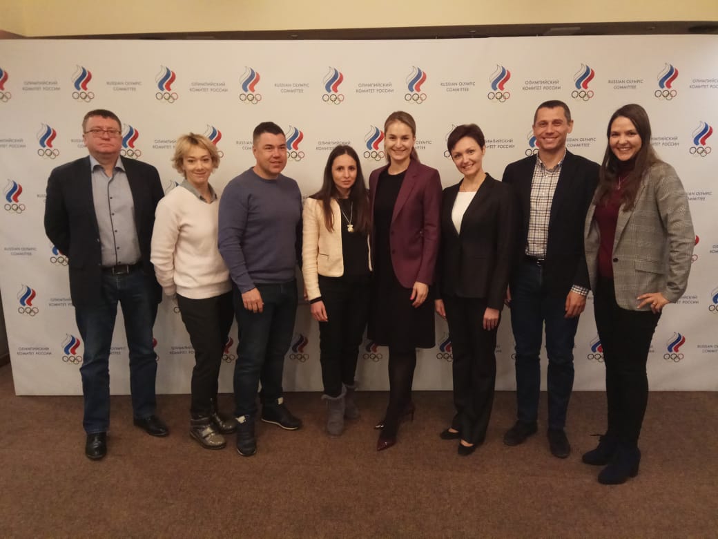 А.А. Строкин в Олимпийском комитете России принял участие в заседании Комиссии спортсменов ОКР