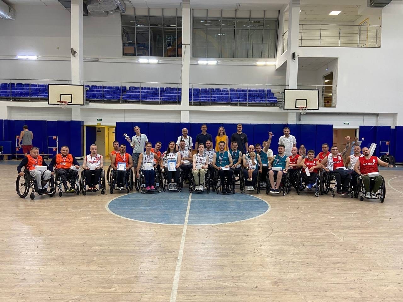 Завершились всероссийские соревнования по регби на колясках “Кубок Авроры” 