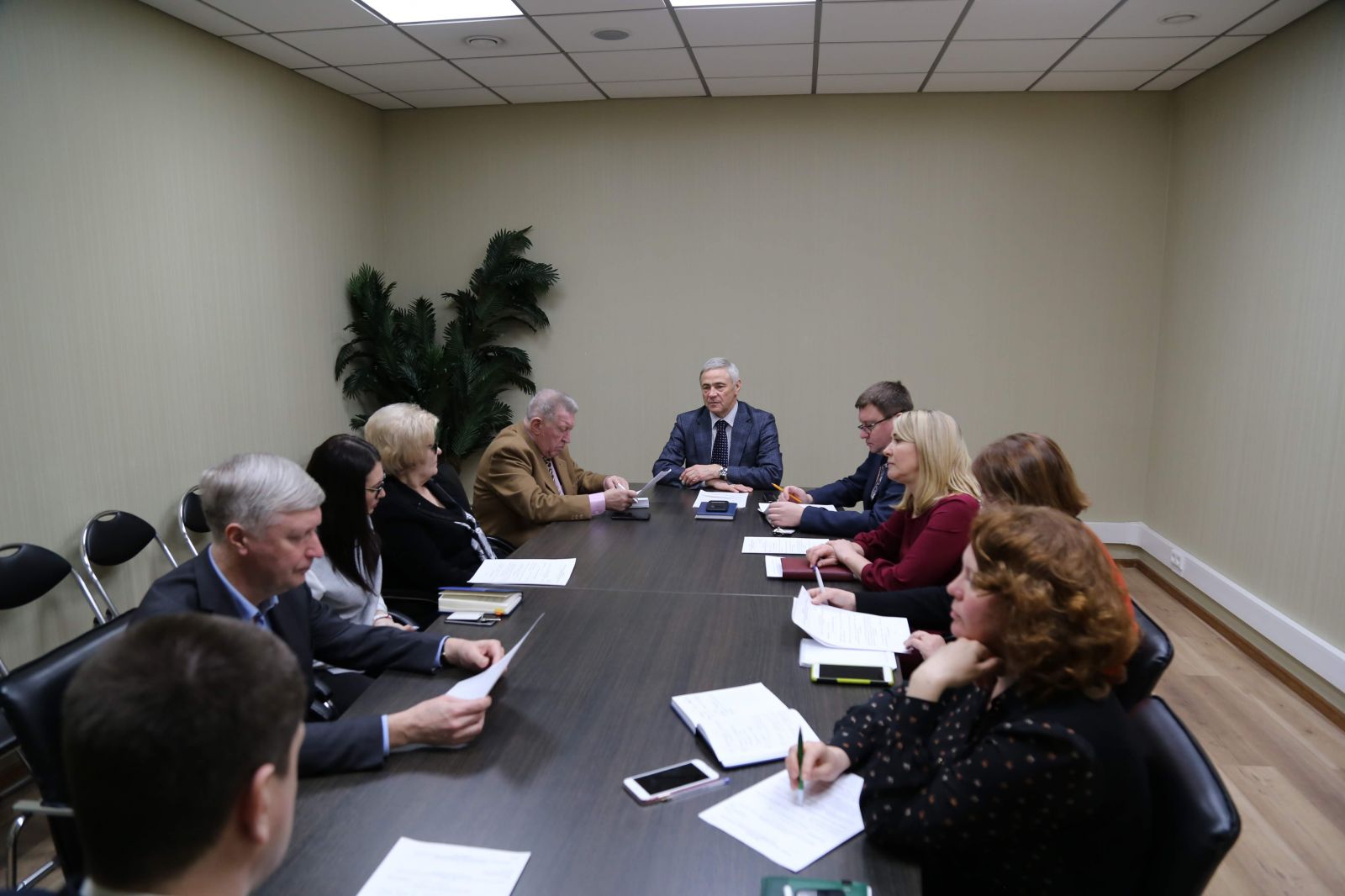 П.А. Рожков в офисе ПКР провел заседание Совета по координации программ, планов и мероприятий ПКР