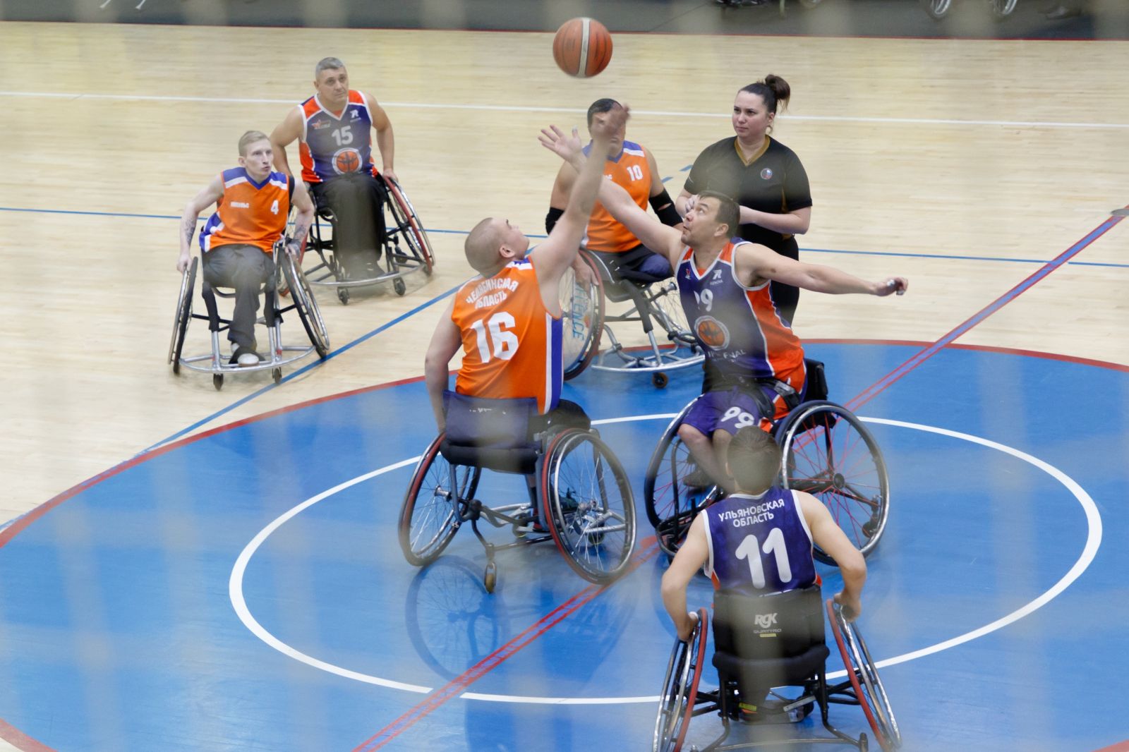 В Тульской области на РУТБ «Ока» стартовал 2 круг чемпионата России по баскетболу на колясках