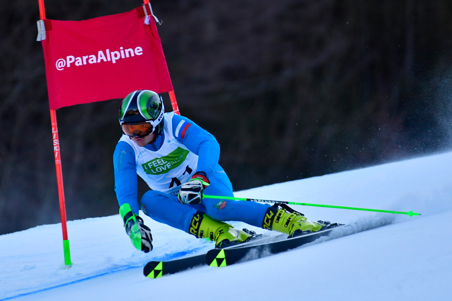 1 золотую, 4 серебряные и 1 бронзовую медали завоевала сборная России по горнолыжному спорту лиц с ПОДА на 3-м этапе Кубка мира МПК в Словении