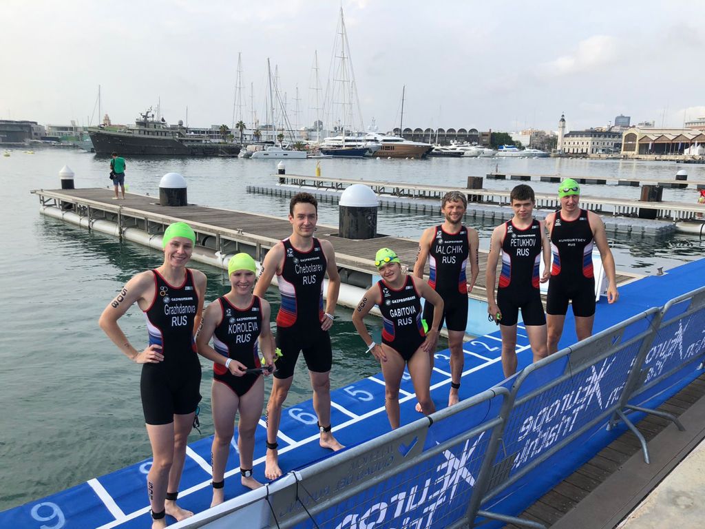 4 золотые, 1 серебряную и 1 бронзовую медали завоевала сборная России на Кубке мира по паратриатлону в Турции