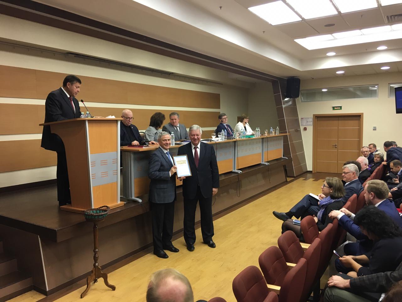 П.А. Рожков принял участие в заседании Генсовета ФНПР под председательством М.В. Шмакова