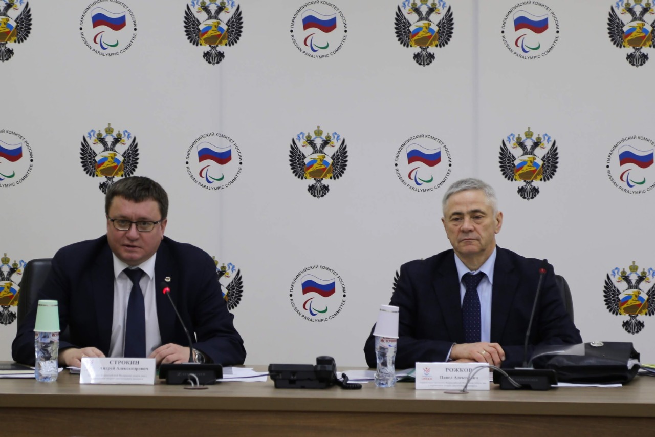 А.А. Строкин в офисе ПКР провел заседание Совета Всероссийской федерации спорта лиц с поражением ОДА