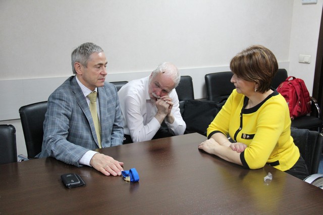 П. А. Рожков в офисе Паралимпийского комитета России провел рабочую встречу с президентом  Межрегиональной общественной организации инвалидов «Федерация спортивных танцев на колясках», старшим тренером сборной команды России по танцам на колясках  Е. П. Л