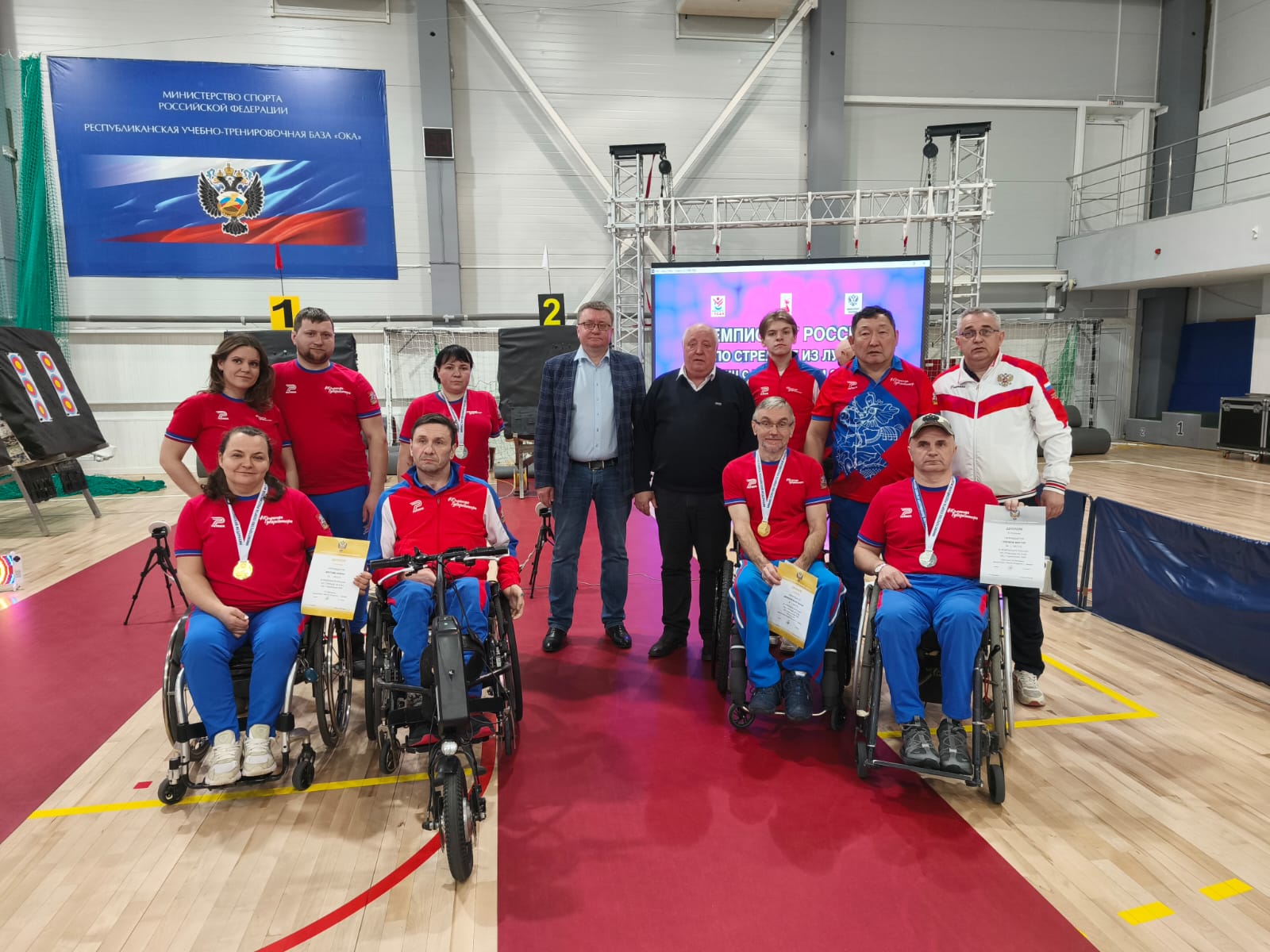 Завершился чемпионат России по стрельбе из лука спорта лиц с поражением ОДА 