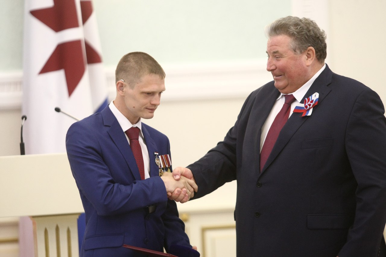 3-кратному чемпиону Паралимпийских игр Евгению Швецову присвоено почетное звание «Заслуженный работник физической культуры Республики Мордовия»