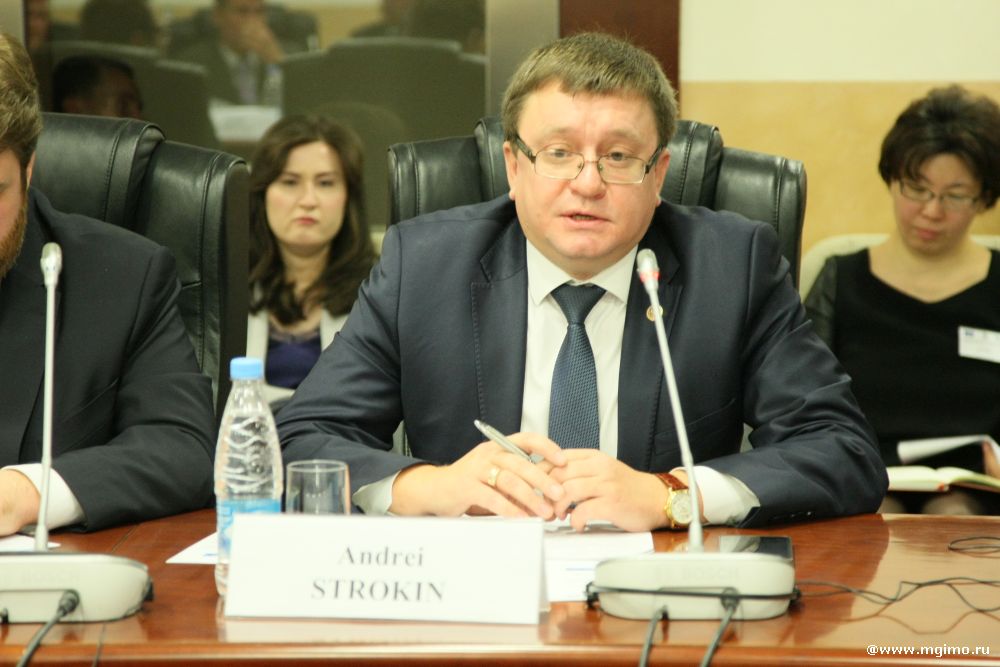 А.А. Строкин в МГИМО принял участие в мероприятии по запуску разработки нового учебного курса «Права и обязательства в спорте»