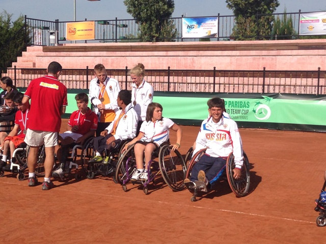 В Турции завершился командный кубок мира по теннису на колясках