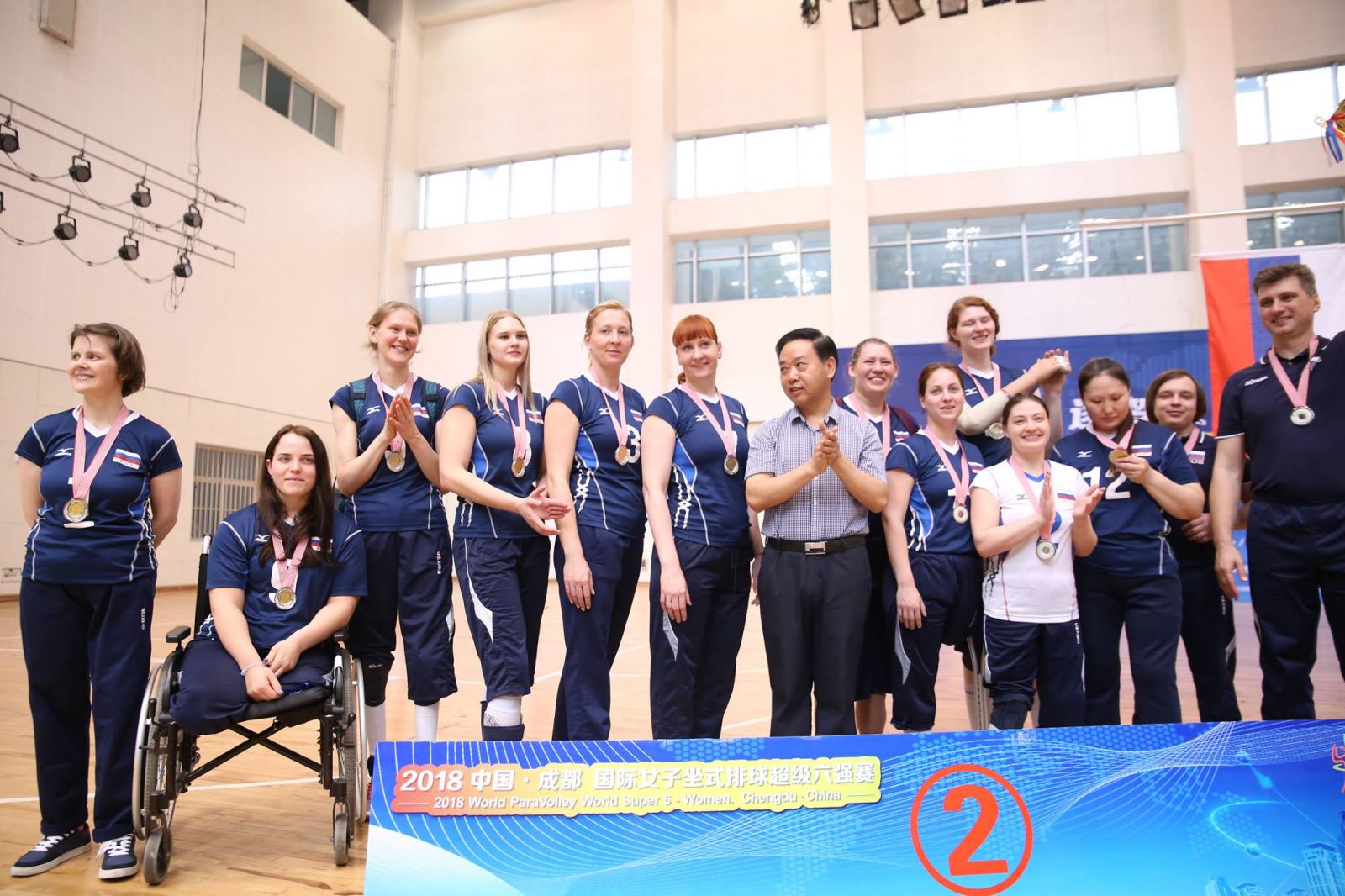 Женская сборная команда России по волейболу сидя стала серебряным призером международного турнира World Super 6 в Китае
