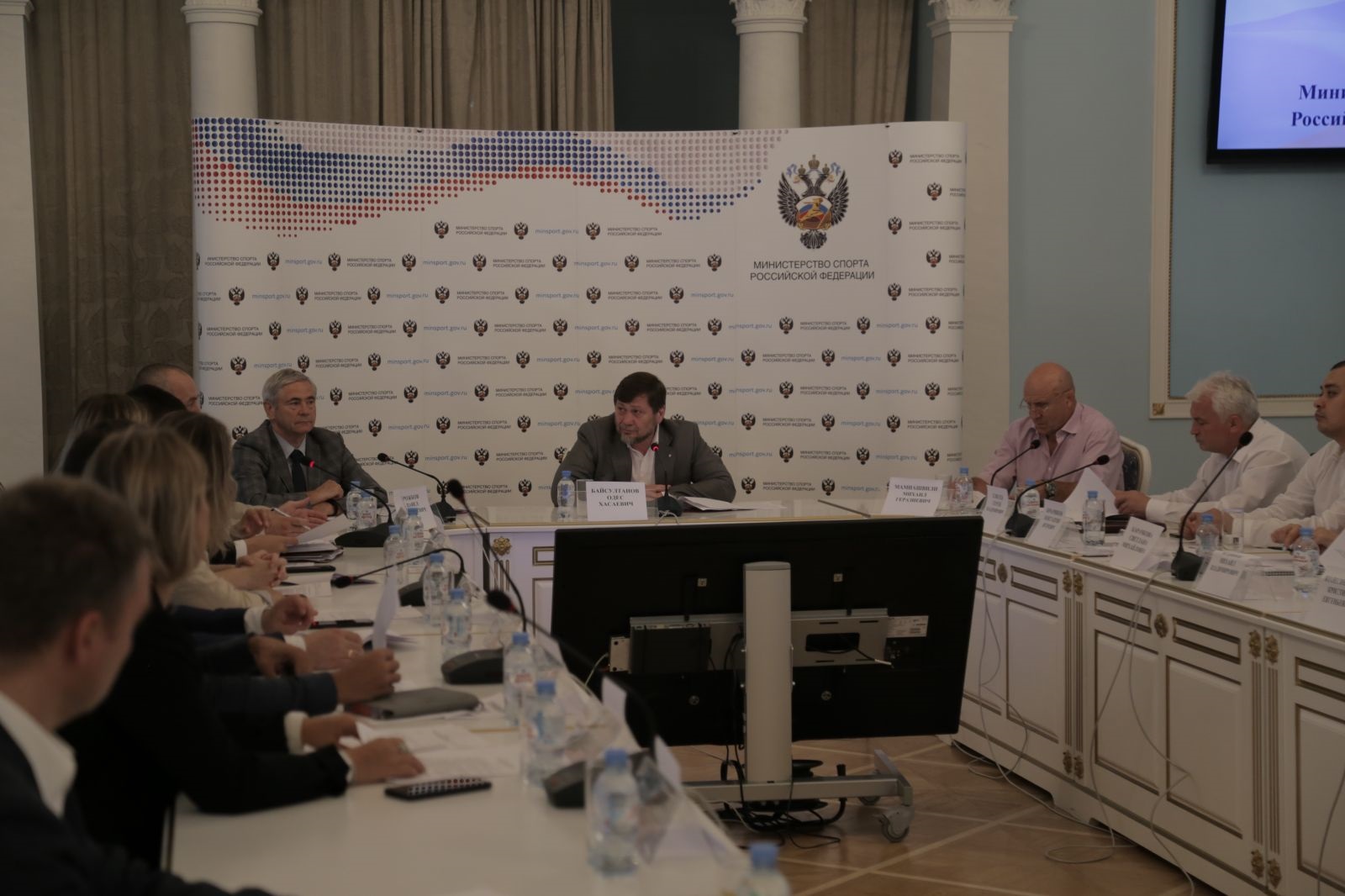 П.А. Рожков принял участие в заседании отраслевой комиссии по регулированию социально-трудовых отношений в сфере физической культуры и спорта