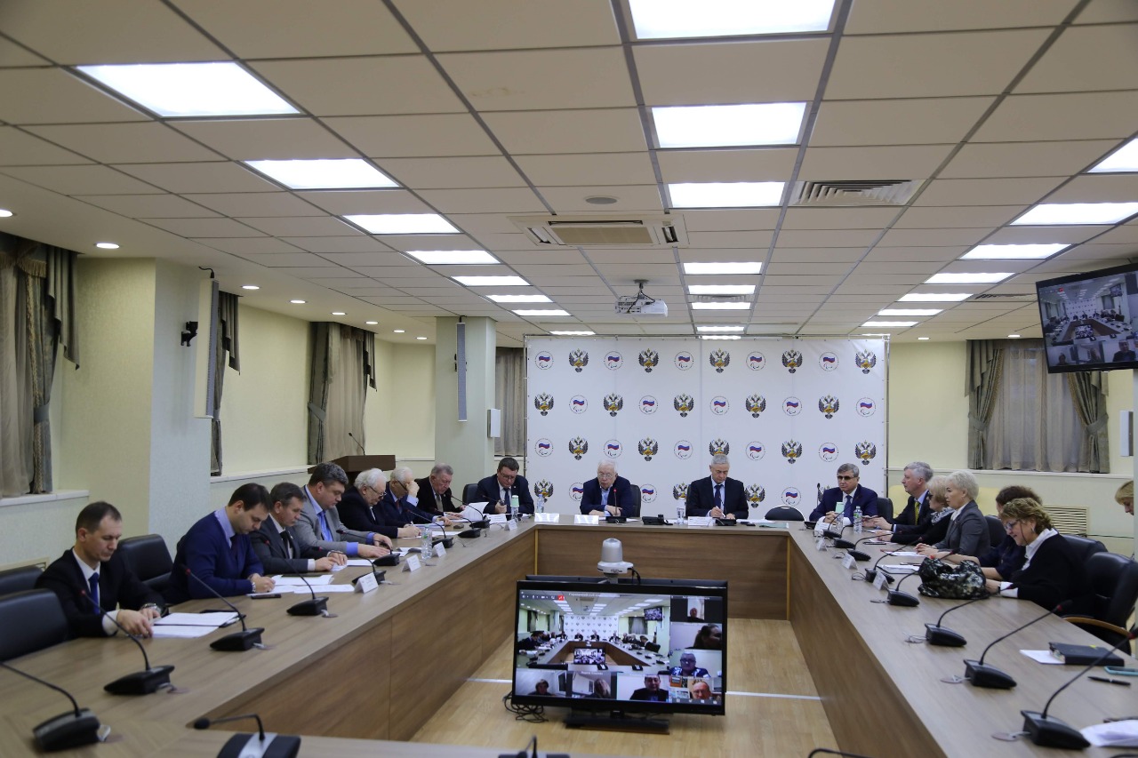 Руководители Федерации в офисе ПКР приняли участие в заседании Исполкома Паралимпийского комитета России