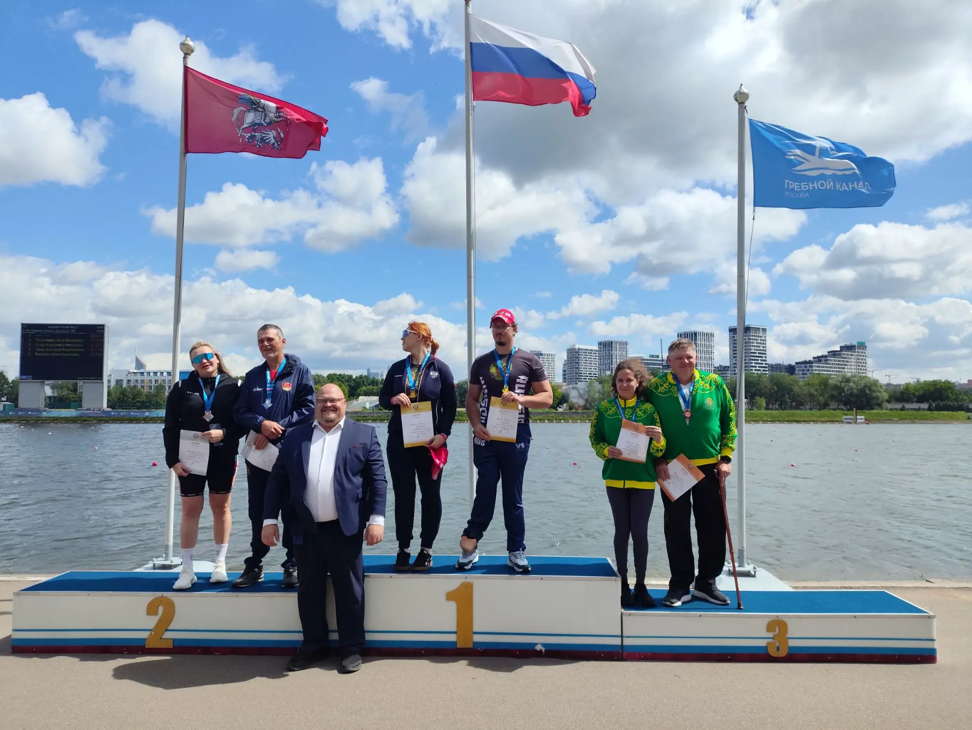 В Москве подвели итоги Чемпионата России по академической гребле!