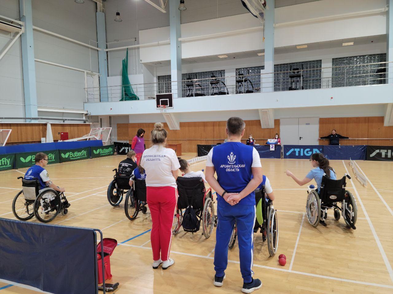 В Алексине Тульской области завершился Ⅰ этап Кубка России по бочча