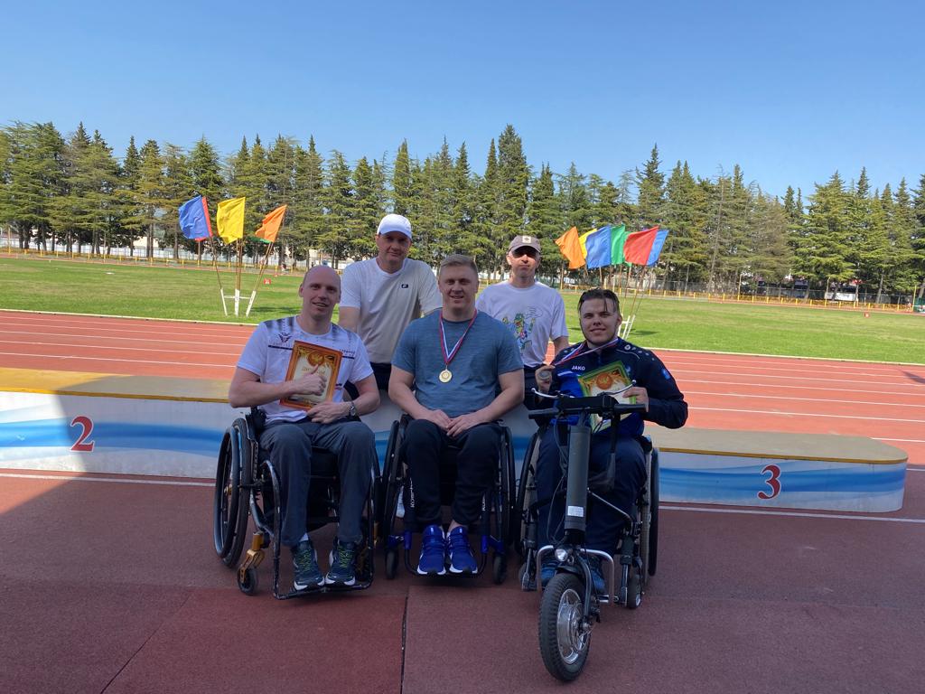 10 рекордов страны установлены на Всероссийских соревнованиях по легкой атлетике спорта лиц с ПОДА в Адлере