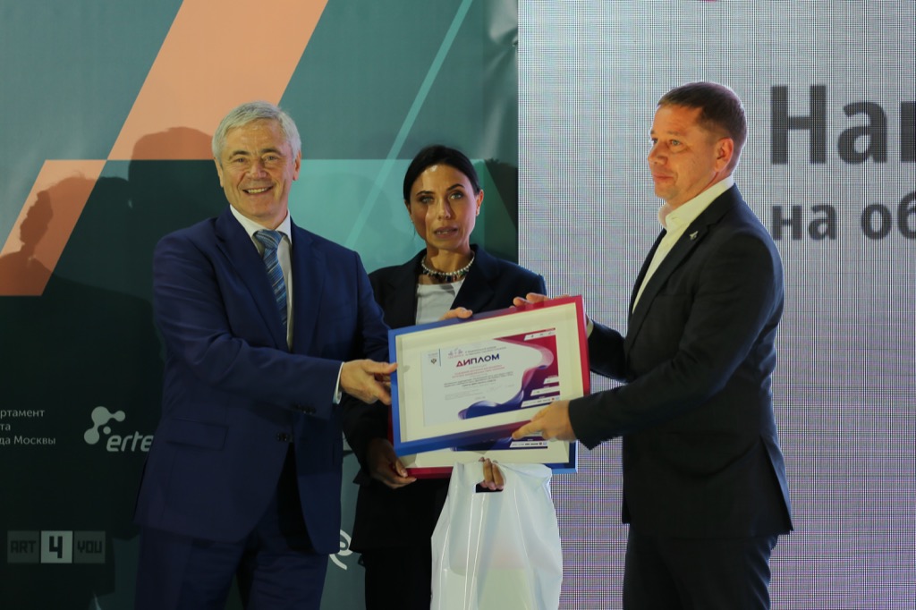 П.А. Рожков в выставочном комплексе «Гостиный двор» принял участие в Церемонии награждения лауреатов II Национального конкурса «АРЕНА» на образцовое спортивное сооружение