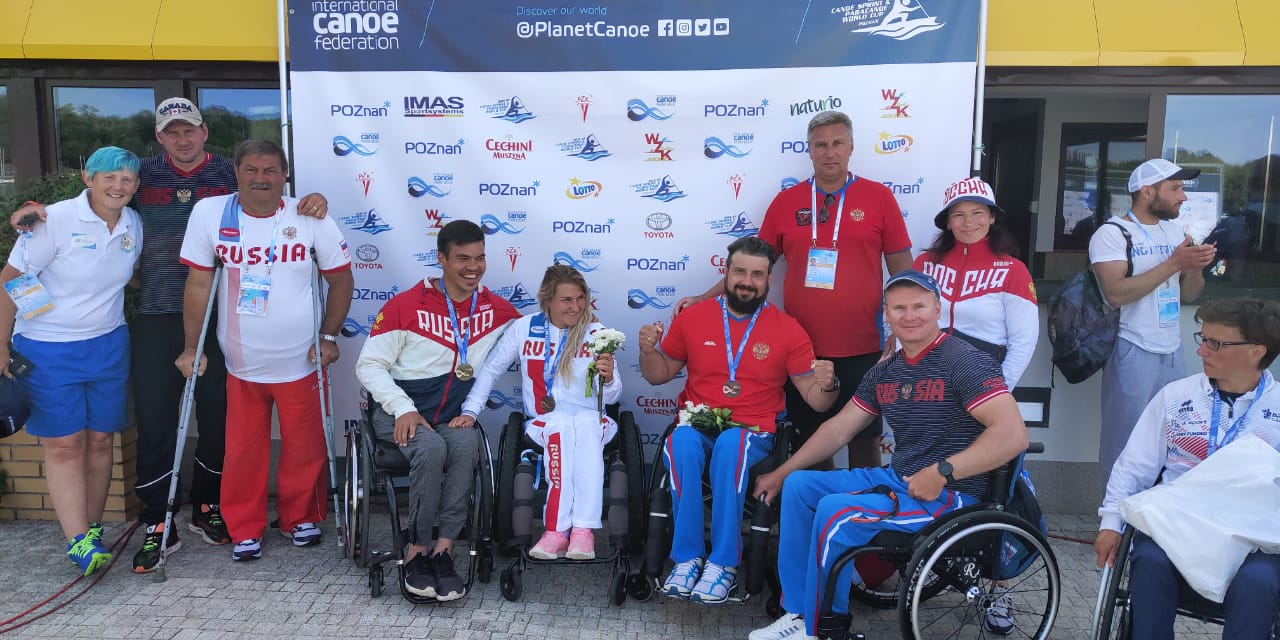 3 золотые и 4 бронзовые медали завоевала сборная команды России по гребле на байдарках и каноэ на Кубке мира в Польше