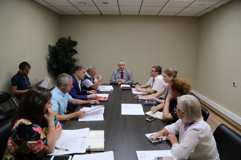 П.А. Рожков в офисе ПКР провел заседание Бюро рабочей группы ПКР по подготовке к участию в XII Паралимпийских зимних играх 2018 года г. Пхёнчхан (Республика Корея)