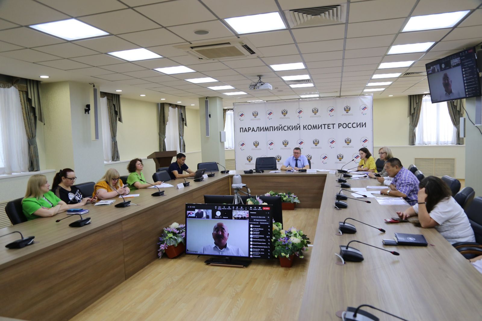 А.А. Cтрокин провел заседание Совета Всероссийской Федерации спорта лиц с поражением опорно-двигательного аппарата