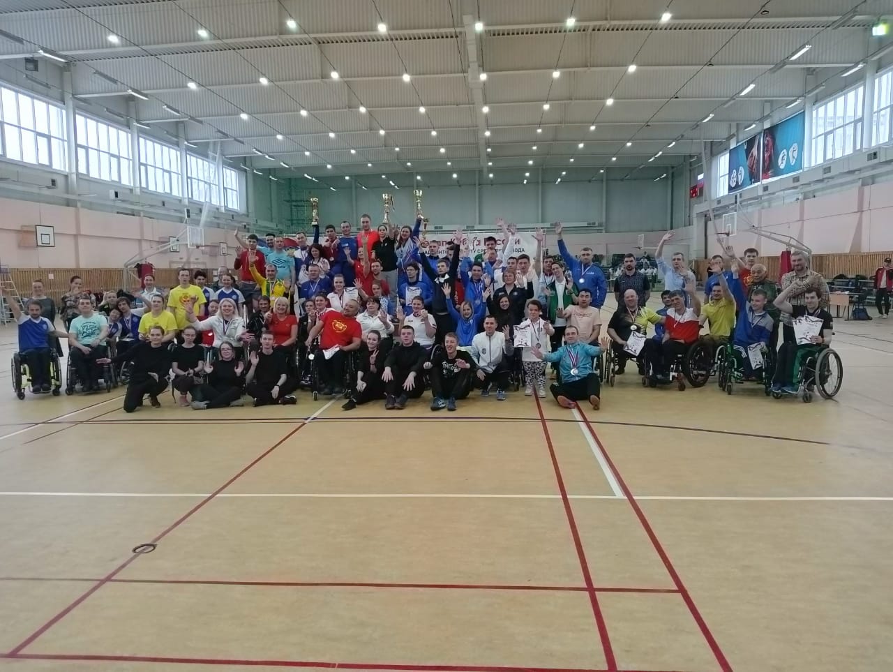 Определены победители I этапа Кубка России по парабадминтону 