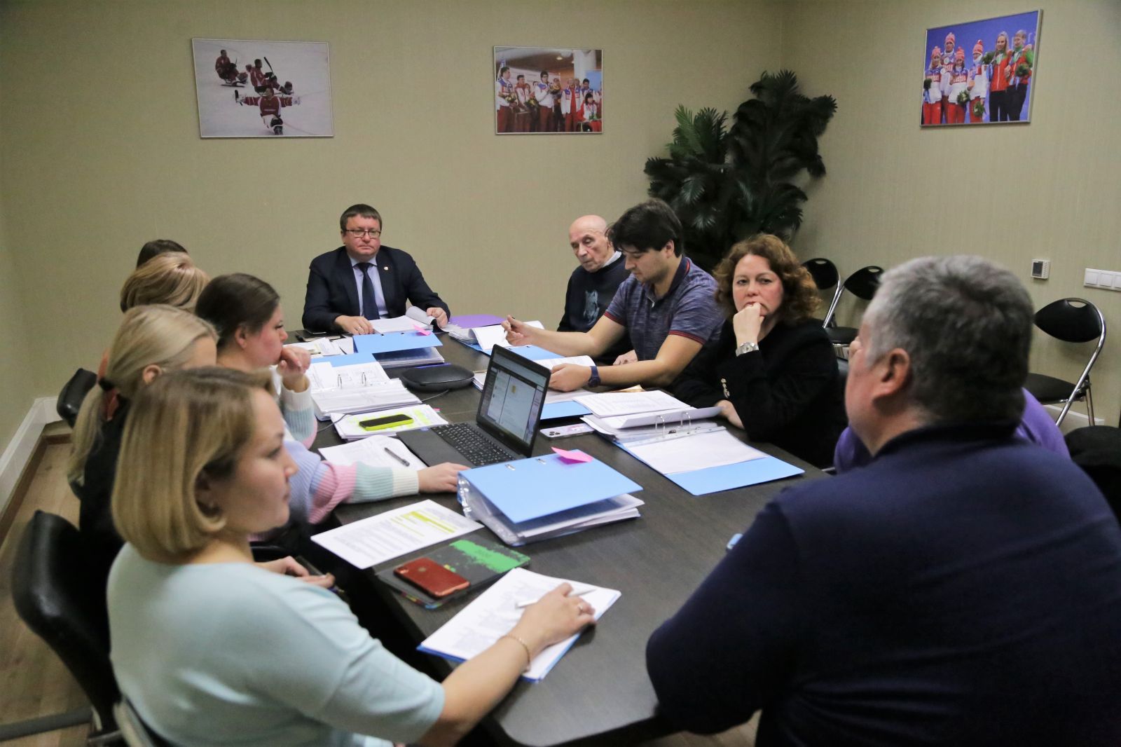 А.А. Строкин провел заседание Комиссии по аттестации главных и старших тренеров по летним дисциплинам Всероссийской федерации спорта лиц с поражением ОДА 