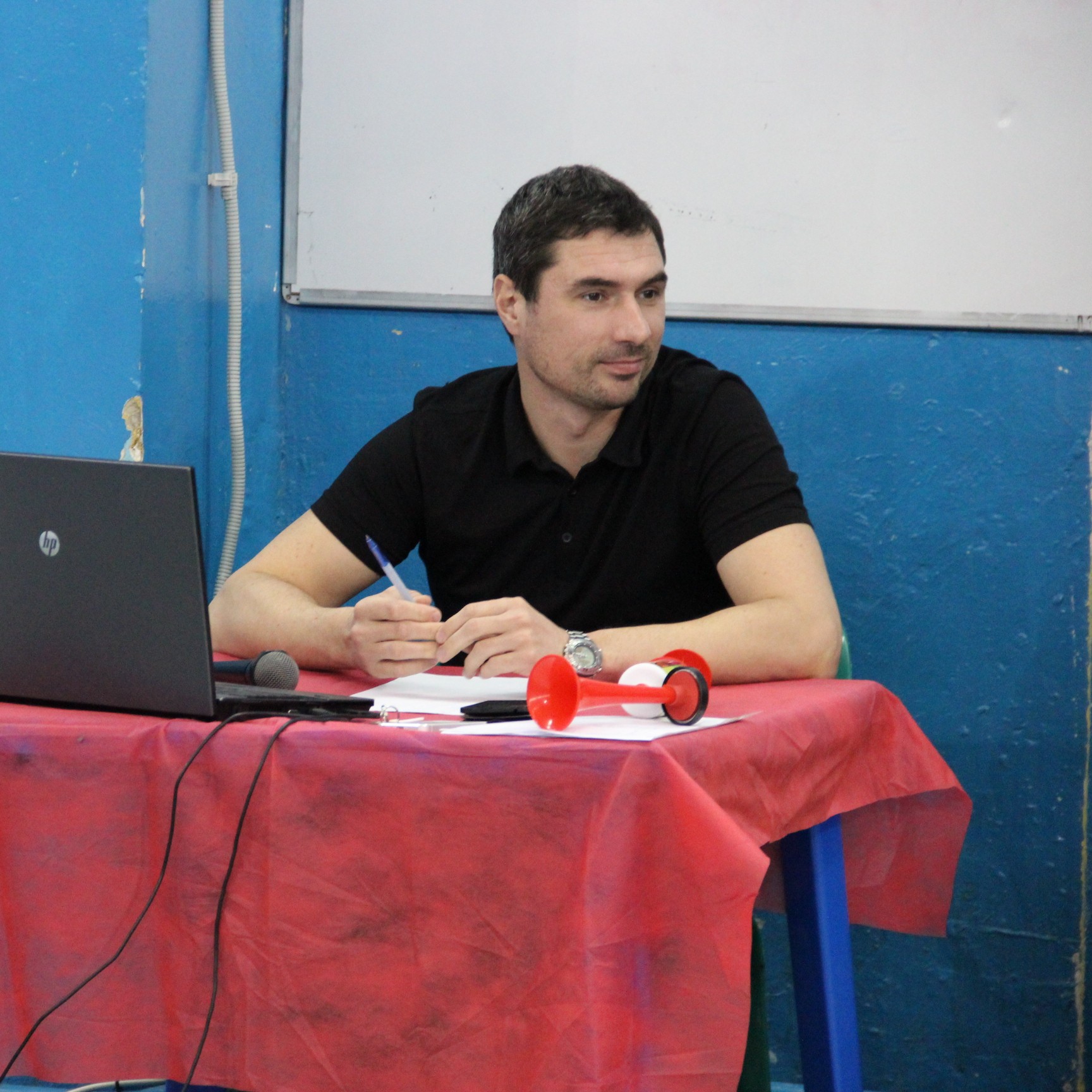 Поздравление Президента Федерации Л.Н. Селезнева старшему тренеру сборной команды России по бадминтону спорта лиц с поражением опорно-двигательного аппарата, Д.Л. Варфоломееву в связи с днем рождения