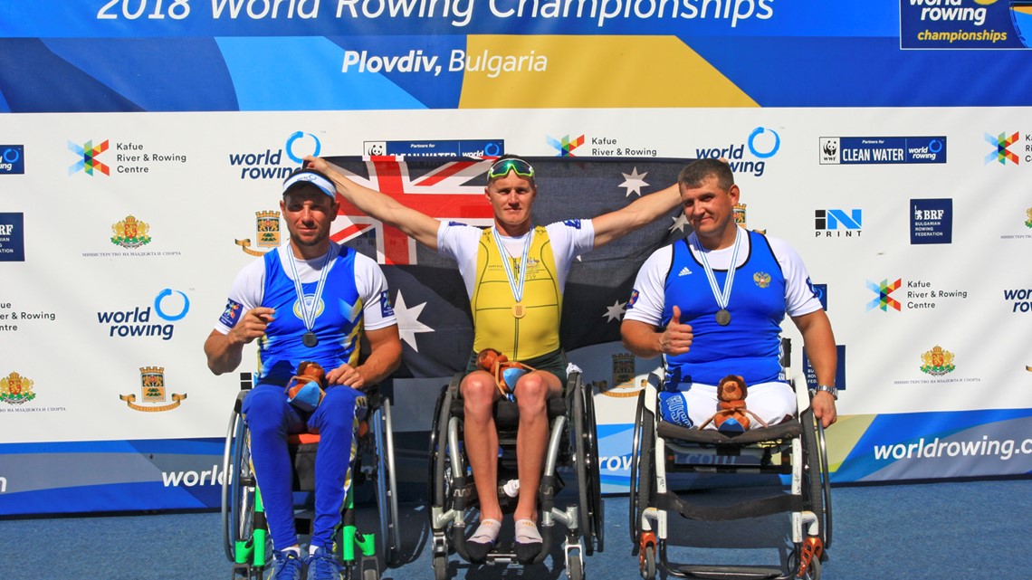 Сборная команда России по академической гребле спорта лиц с ПОДА завоевала 2 бронзовые медали на чемпионате мира в Болгарии