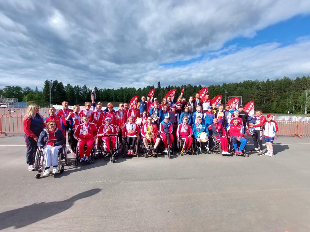 В Ижевске определены победители и призеры чемпионата России по велоспорту лиц с ПОДА на шоссе