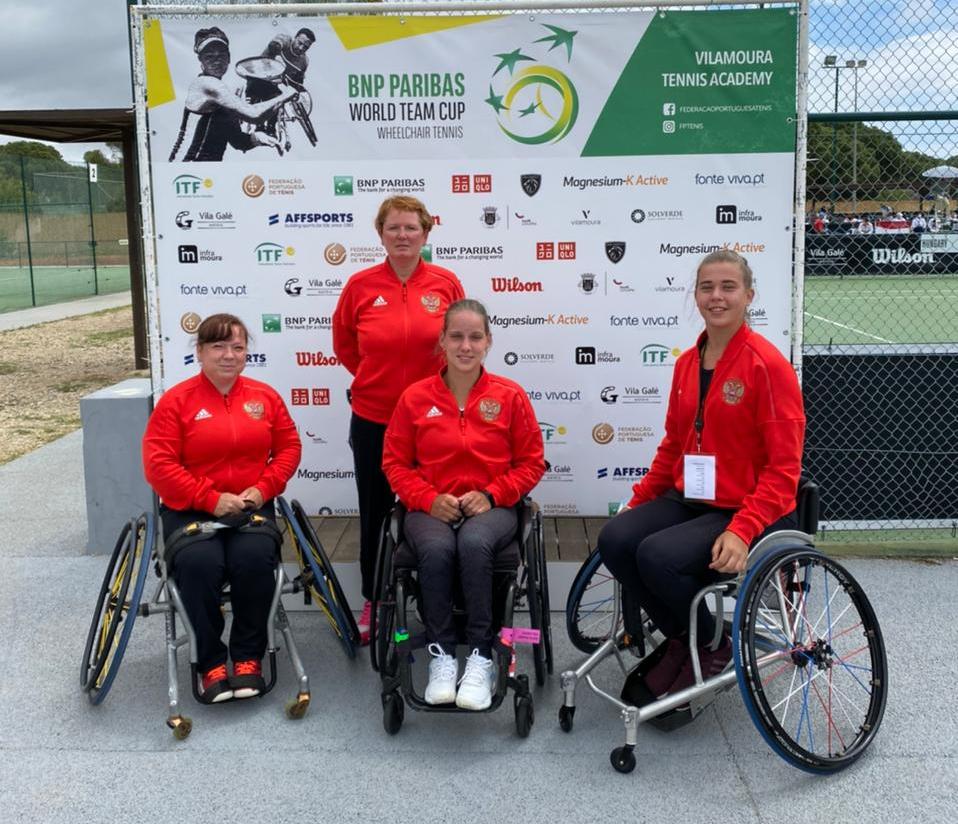        Женская сборная России по теннису на колясках выиграла Квалификацию к финалу командного Кубка мира      