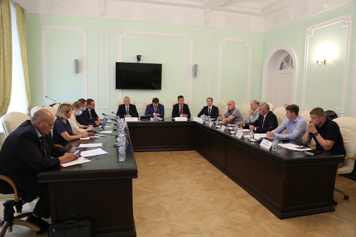А.А. Строкин и П.А. Рожков в Минспорте России приняли участие в заседании Организационного комитета по подготовке и проведению Всемирных игр колясочников и ампутантов IWAS в г. Сочи в 2022 году