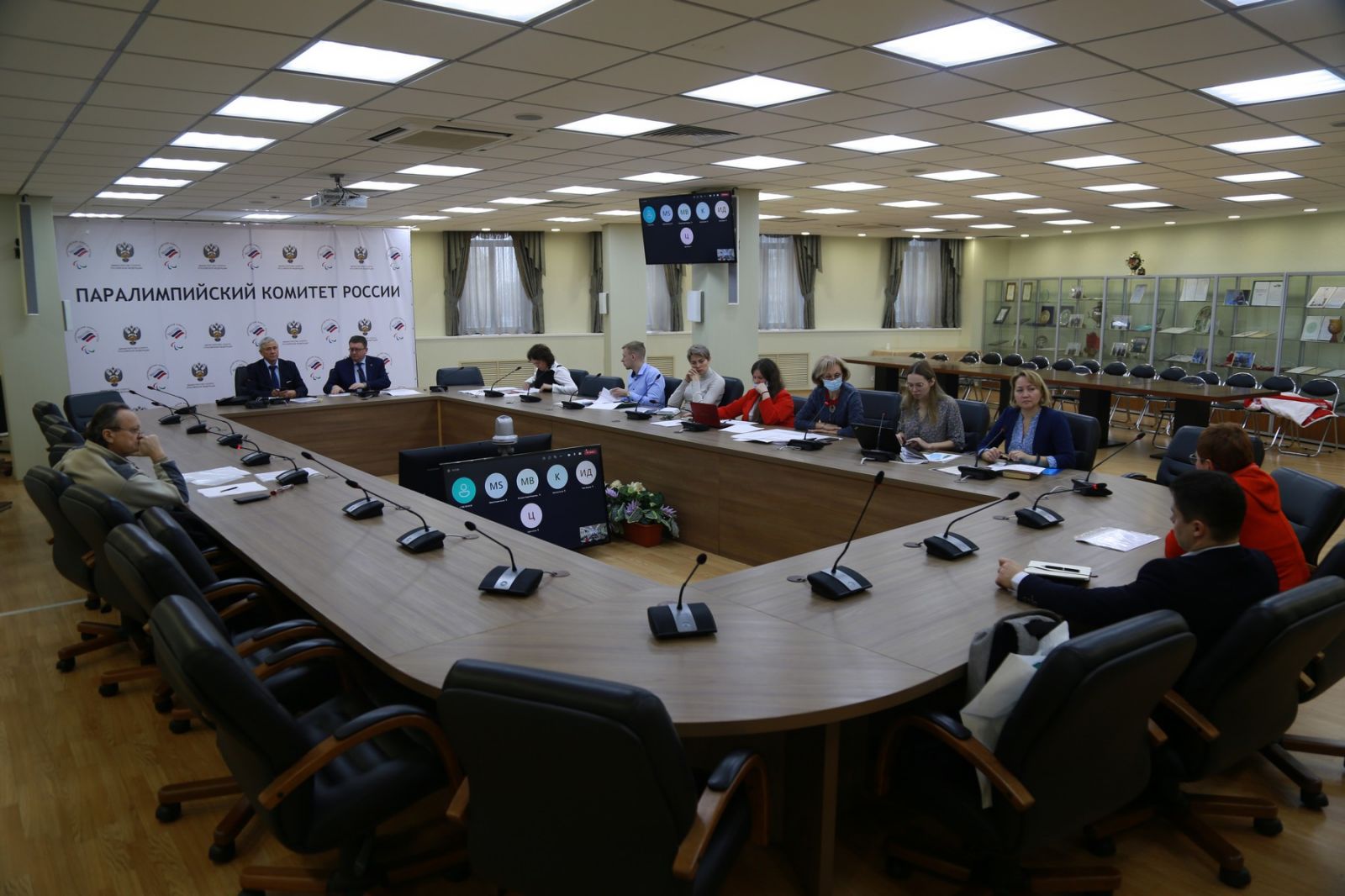 П.А. Рожков провел заседание Комиссии по аттестации главных и старших тренеров по летним дисциплинам Всероссийской федерации спорта лиц с поражением ОДА