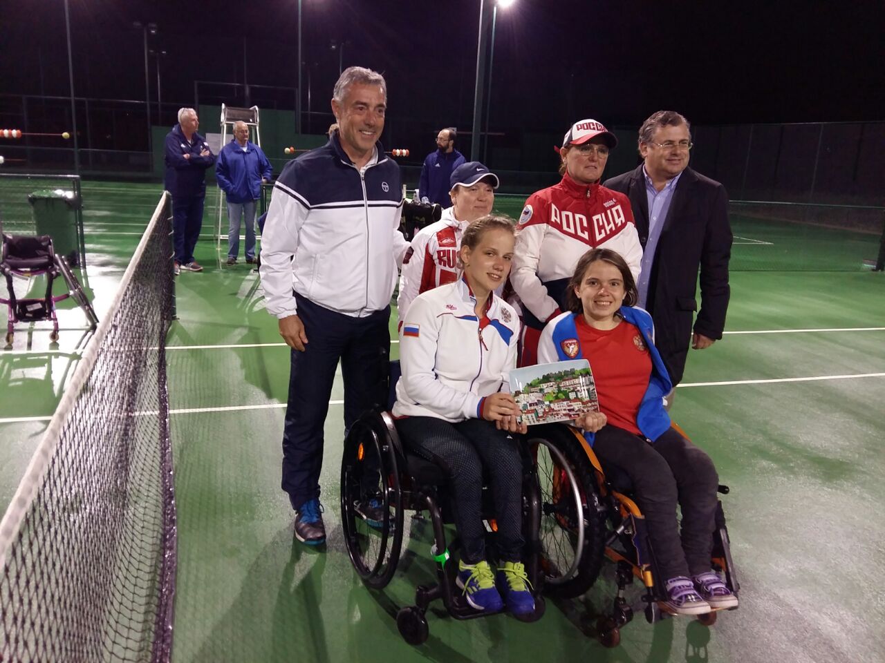 Женская cборная команда России по теннису на колясках завоевала серебряные медали на командном чемпионате Европы в Португалии