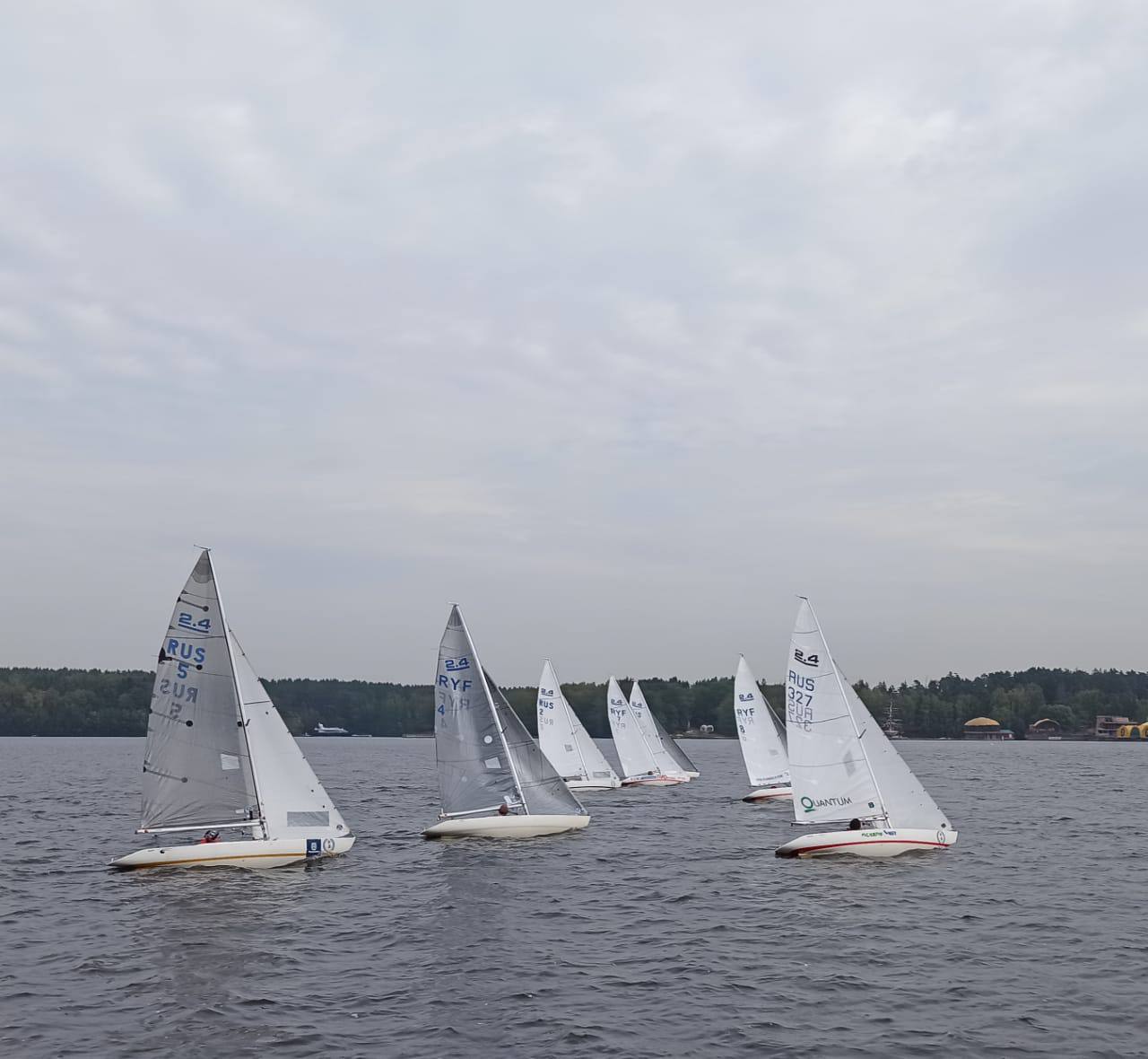 В Псковской области завершился II этап Кубка России по парусному спорту лиц с ПОДА 