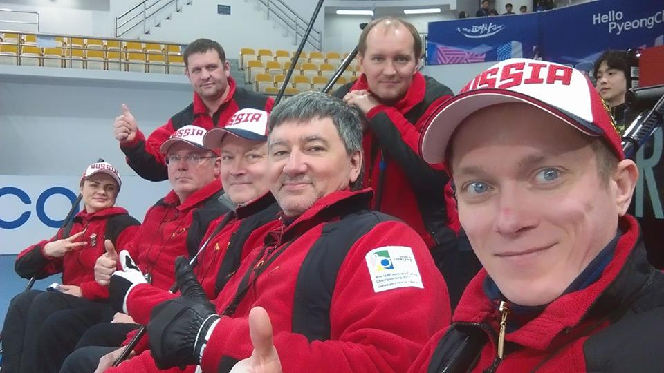 Сборная команда России по керлингу на колясках вышла в финал чемпионата мира