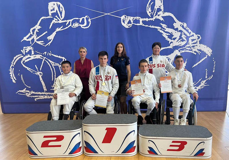        Во Владикавказе завершилось молодежное первенство по фехтованию на колясках       