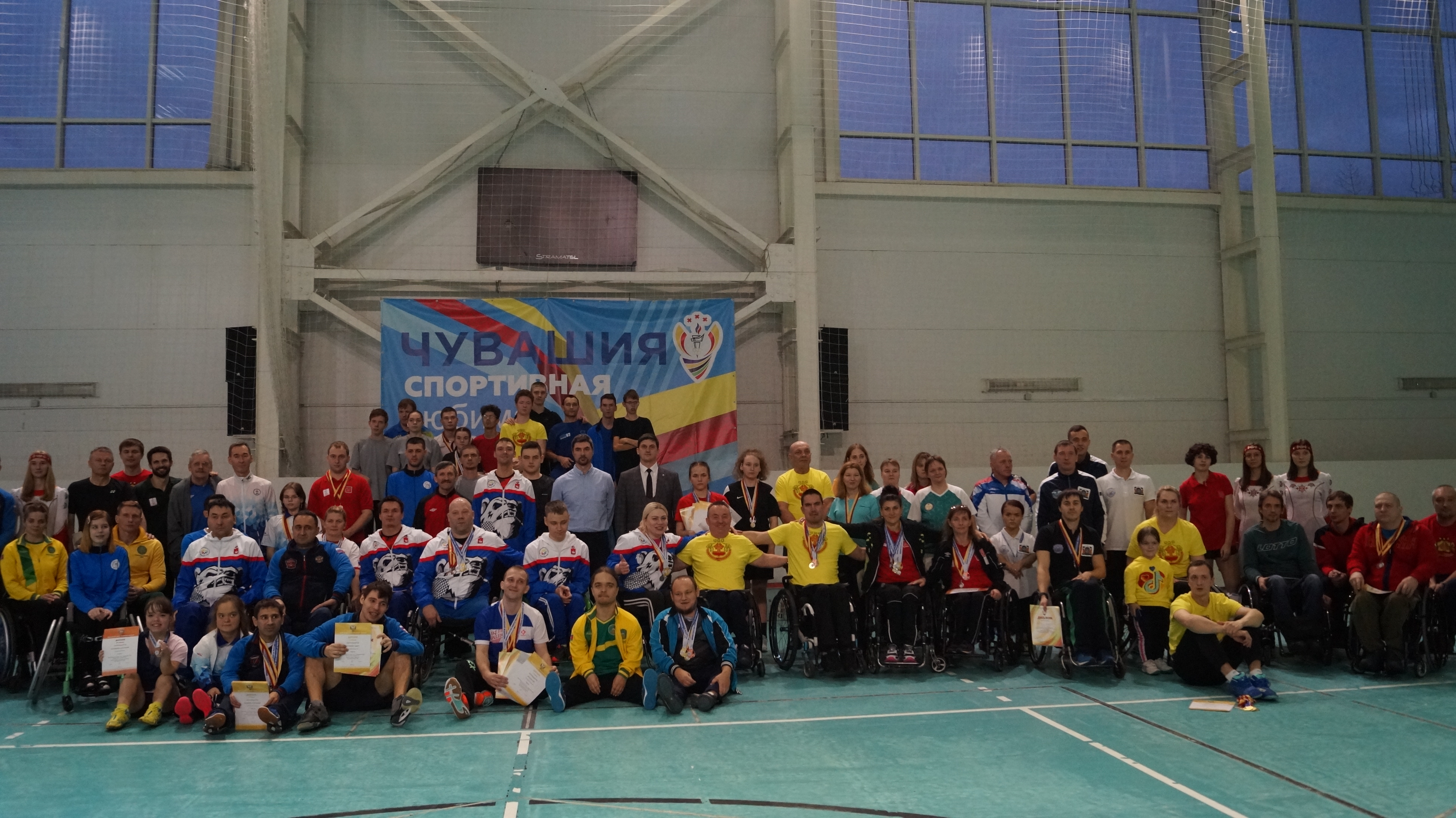  В Чебоксарах определены обладатели Кубков России по парабадминтону спортивного сезона 2022