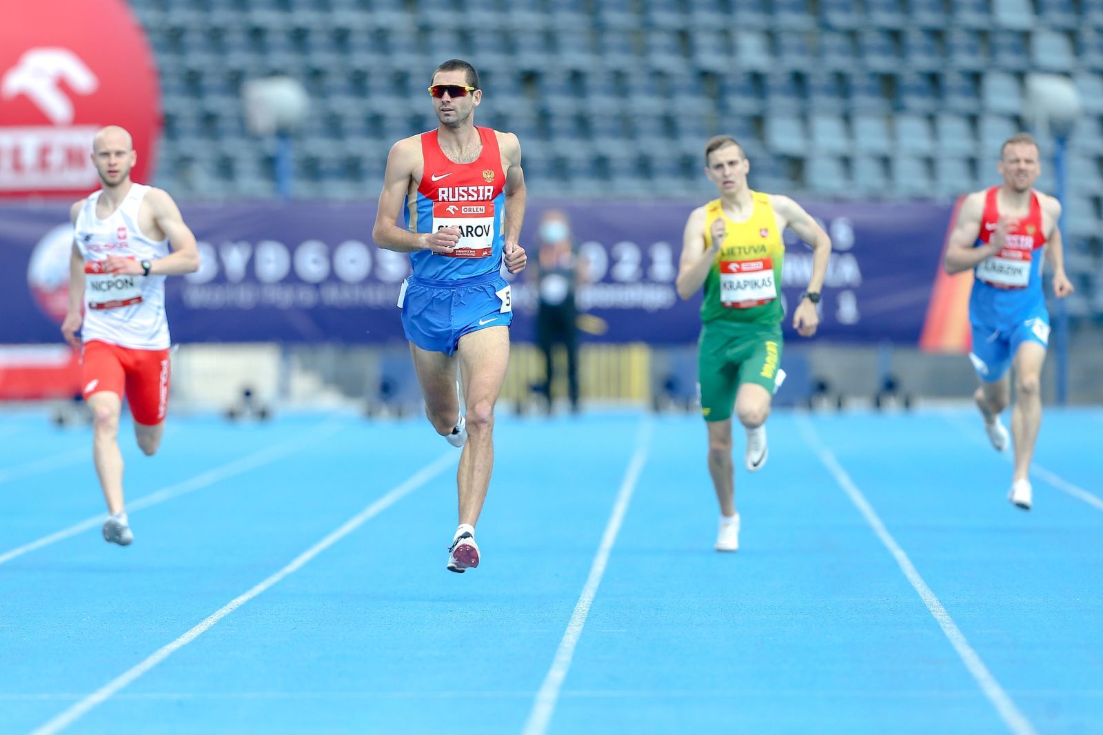 16 золотых, 12 серебряных и 12 бронзовых медалей завоевала сборная России по итогам трех дней чемпионата Европы по легкой атлетике МПК