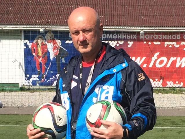 Всероссийская федерация спорта лиц с ПОДА поздравляет старшего тренера сборной команды России по футболу ампутантов Р. А. Гирзишева с Юбилеем!