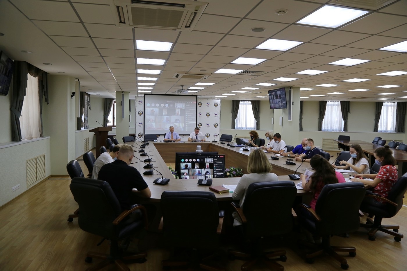 А.А. Строкин в режиме видео-конференц-связи провел заседание Совета Всероссийской федерации спорта лиц с поражением опорно-двигательного аппарата
